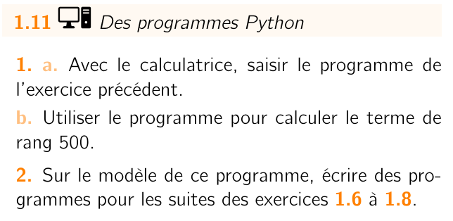 Exercice 1.11