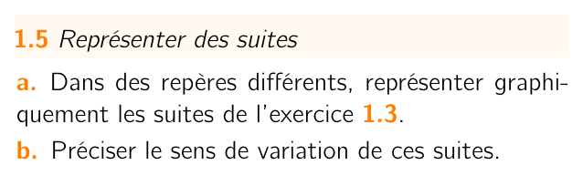 Exercice 1.5