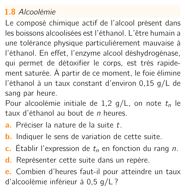 Exercice 1.8